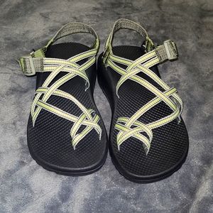 Chaco Womens Green Sandals Size 8m